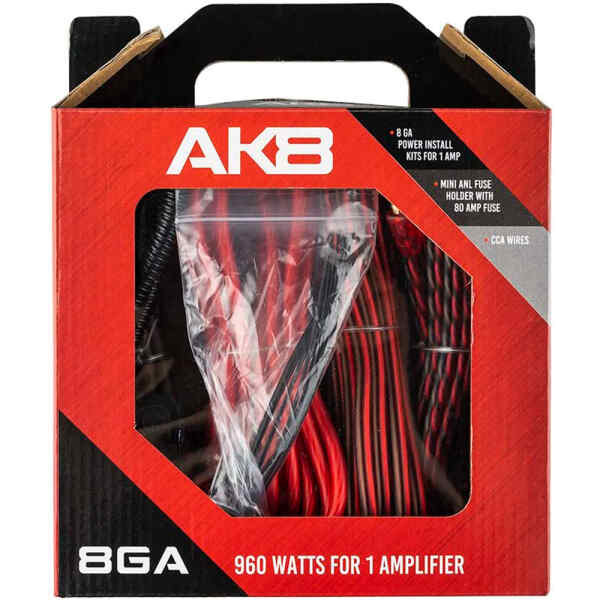 Kit de cables calibre 8 | AK 8 - DS18-0