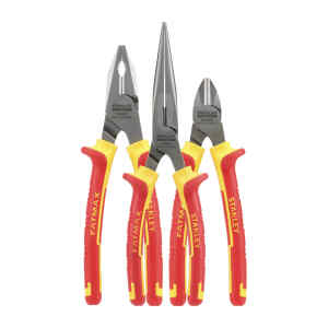 Alicates vde para electricista 3 piezas | 84-011 - STANLEY-0