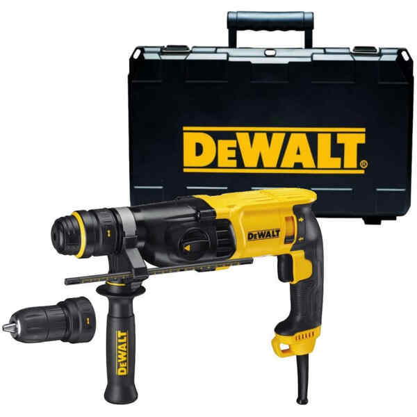 Rotomartillo sds plus de 1" con mandril desmontable, 800 watts, 0-1500rpm | D25134K-B3 - DEWALT-0