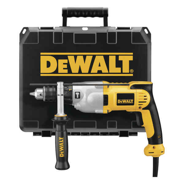 Barreno percutor 1/2" 980watts 3500 rpm con caja plastica | DWD520K - DEWALT-0