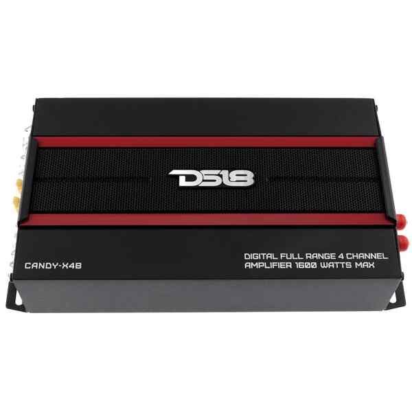 Amplificador de 4 canales clase d 1600w | CANDY-X4B - DS18-0