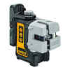 Nivel laser 3 lineas 30 mts alcance lineas rojas para interiores | DW089K - DEWALT-0