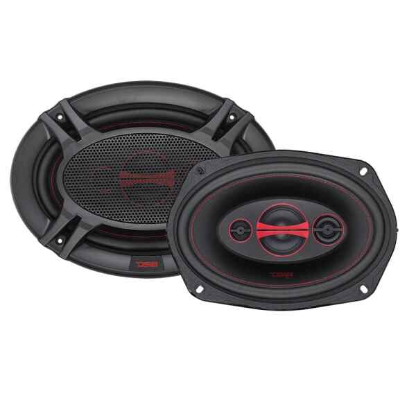 Altavoces coaxiales gen-x 6x9 de 4 vias, 180 vatios, 4 ohmios| GEN-X69 - DS18-0