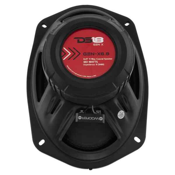 Altavoces coaxiales gen-x 6x9 de 4 vias, 180 vatios, 4 ohmios| GEN-X69 - DS18-23552