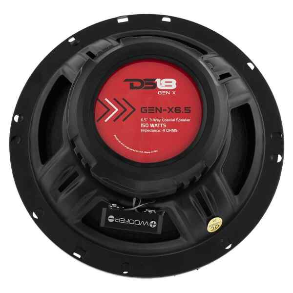 Altavoces coaxiales gen-x de 6.5" de 3 vias, 150 vatios y 4 ohmios | GEN-X6.5 - DS18-23558