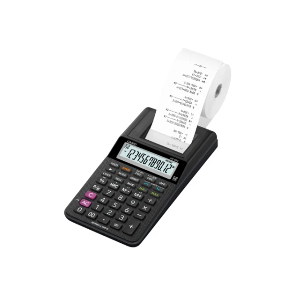 Calculadora mini impresora l HR-8RC-BK - CASIO-0