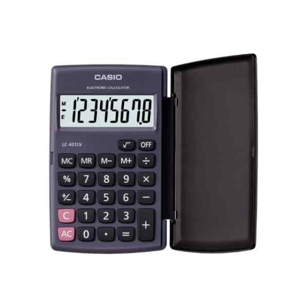 Calculadora portatil l LC-401LV-BK - CASIO-0