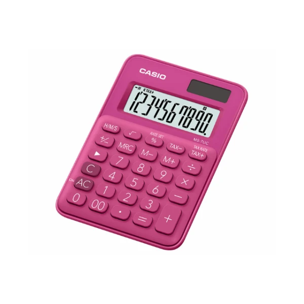 Calculadora mini l MS-7UC-RD - CASIO-0