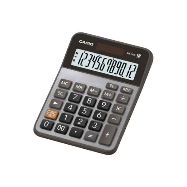 Calculadora mini de escritorio l MX-120B - CASIO-0