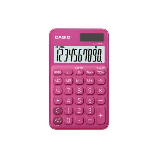 Calculadora portatil l SL-310UC-RD - CASIO-0 Calculadora portatil l SL-310UC-RD - CASIO-0