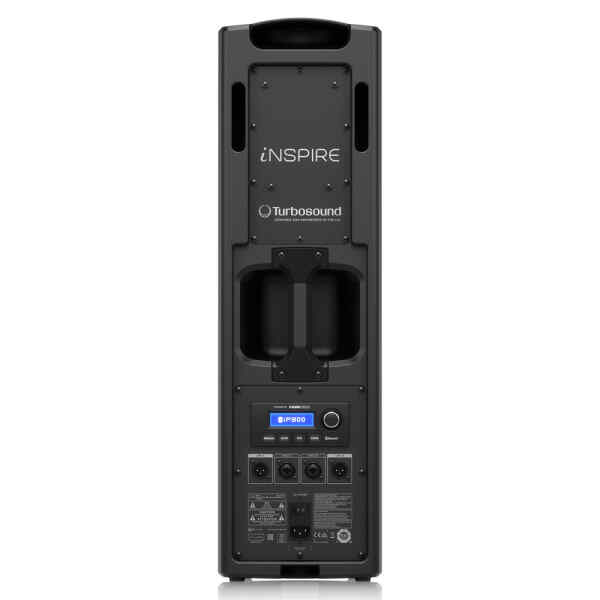 Altavoz de columna autoamplificado de 600 vatios con 2 woofers de 6.5", 4 controladores de neodimio | INSPIRE IP300 - TURBOSOUND-25878