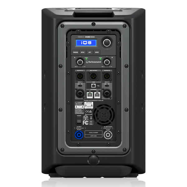 Altavoz autoamplificado de 2500 vatios, 2 vias y 8" | IQ8 - TURBOSOUND-25887