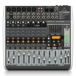 Consola premium de 16 entradas y 2/2 buses con preamplificadores y compresores de microfono | XENYX QX1222USB – BEHRINGER
