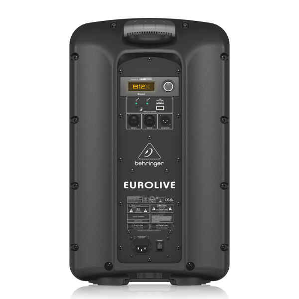 Altavoz autoamplificado de 1000 vatios, 2 vias y 12" con mezclador digital | EUROLIVE B12X - BEHRINGER-25848