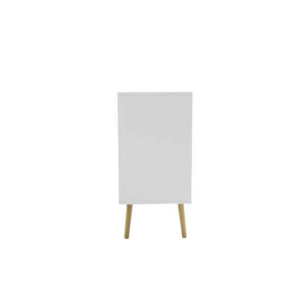 Gavetero blanco con cafe l OSLO-25337