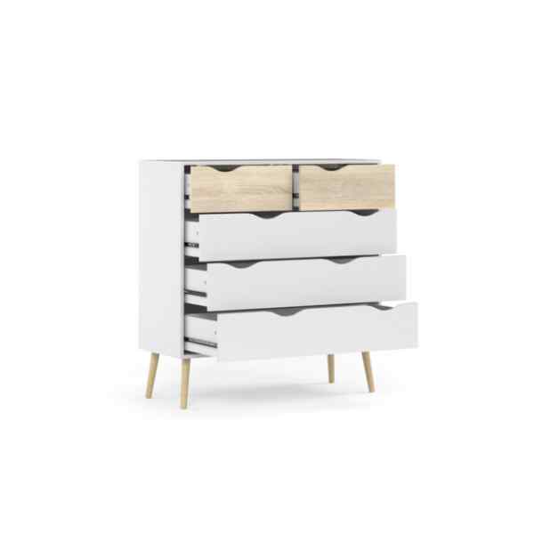 Gavetero blanco l OSLO-25333