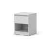 Mesa de noche gris l NAIA-25364