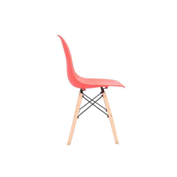 Silla de comedor roja l GONUM-25493