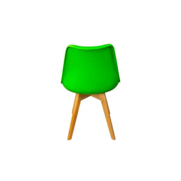 Silla de comedor verde l BORJAN-25479