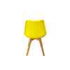 Silla de comedor amarilla l BORJAN-25467