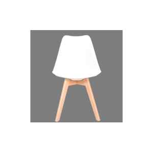 Silla de comedor blanca l BORJAN Silla de comedor blanca l BORJAN