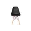 Silla de comedor negra l GONUM-0