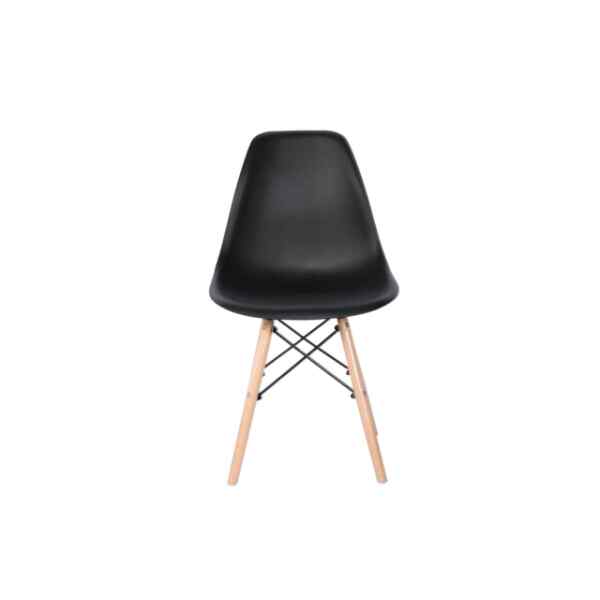 Silla de comedor negra l GONUM-0