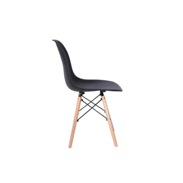 Silla de comedor negra l GONUM-25490
