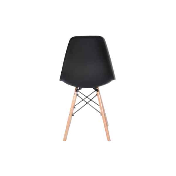 Silla de comedor negra l GONUM-25491