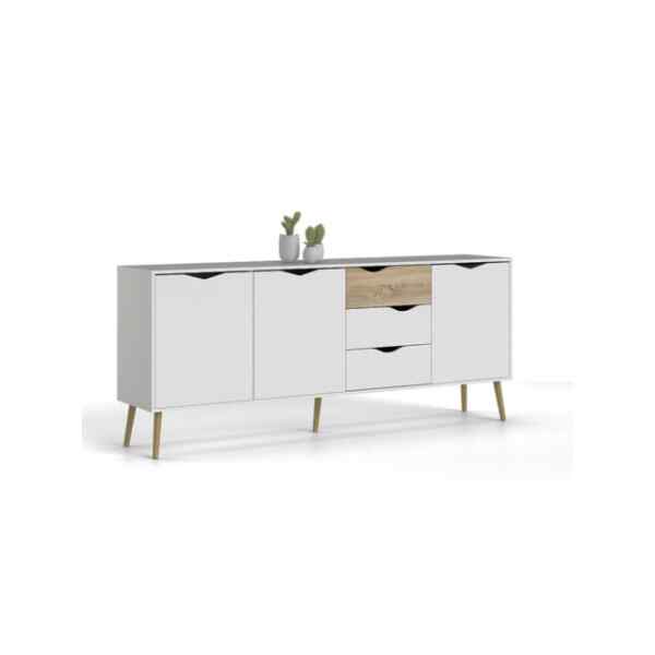 Trinchante blanco l OSLO-0