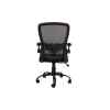 Silla con rodos negra l FERRAN-25631