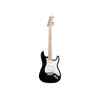 Guitarra electrica negra con blanco l FENDER-0
