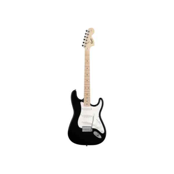 Guitarra electrica negra con blanco l FENDER-0