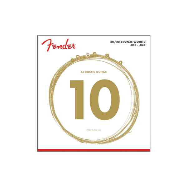 Cuerdas para guitarra acustica 70xl l FENDER-0