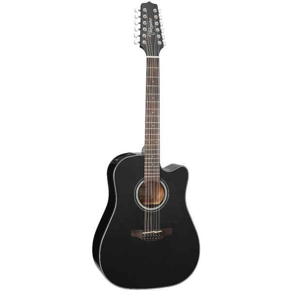 Guitarra electroacustica negra con funda | GD30CE-12 BLK - TAKAMINE -0