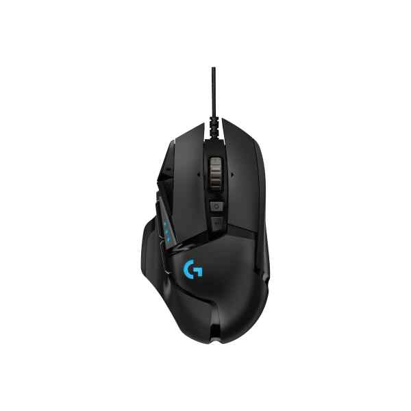 Logitech Gaming Mouse G502 (Hero) – Ratón – óptico – 11 botones – cableado – USB