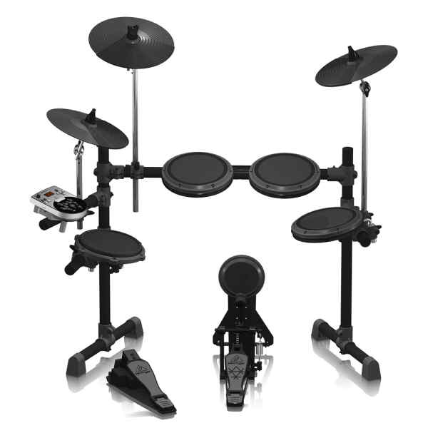 Bateria electronica de 8 piezas con 123 sonidos, 15 juegos de bateria e interfaz USB | XD8USB - BEHRINGER-0