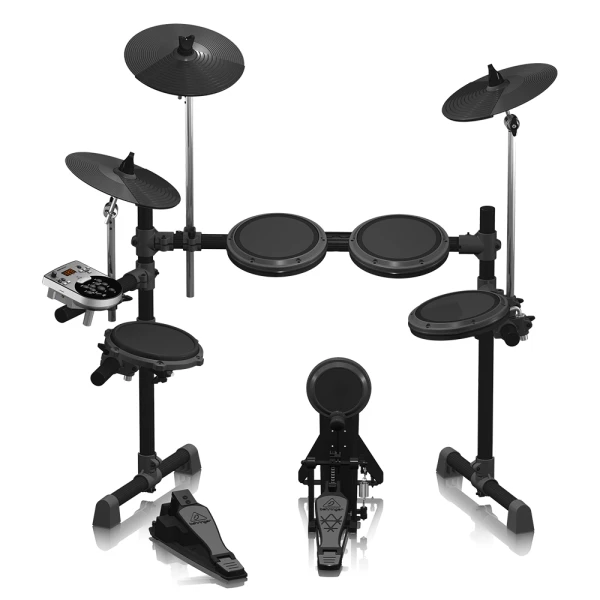 Bateria electronica de 8 piezas con 123 sonidos, 15 juegos de bateria e interfaz USB | XD8USB - BEHRINGER-0