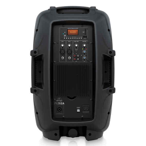 Sistema de altavoces PA activo de 600 vatios y 12" con reproductor multimedia incorporado | PK112A - BEHRINGER-25939