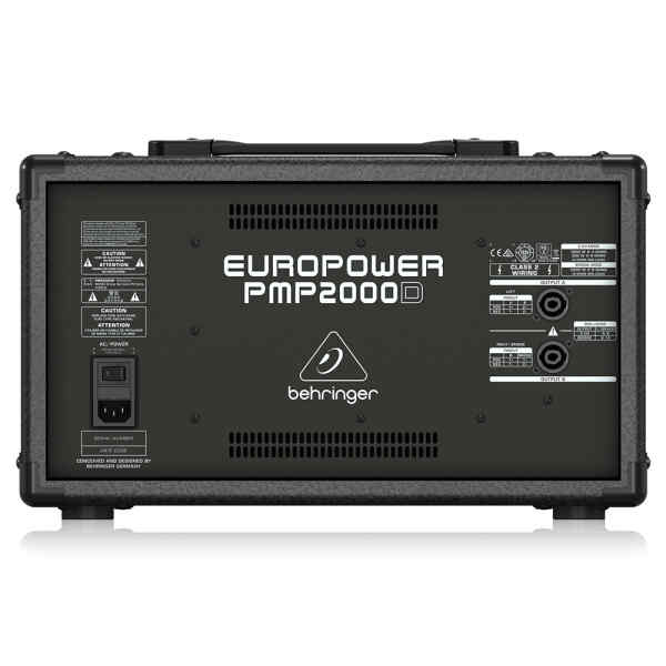 Mezclador autoamplificado de 2000 vatios y 14 canales con procesador Klark Teknik Multi-FX y opcion inalambrica | EUROPOWER PMP2000D - BEHRINGER-25945