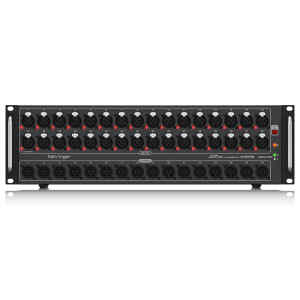 Caja de E / S con 32 preamplificadores Midas controlados a distancia, 16 salidas y conexión en red AES50 | S32 - BEHRINGER-0