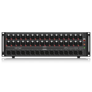 Caja de E / S con 32 preamplificadores Midas controlados a distancia, 16 salidas y conexion en red AES50 | S32 – BEHRINGER