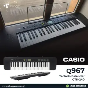 Teclado portatil 49 teclas l CASIO