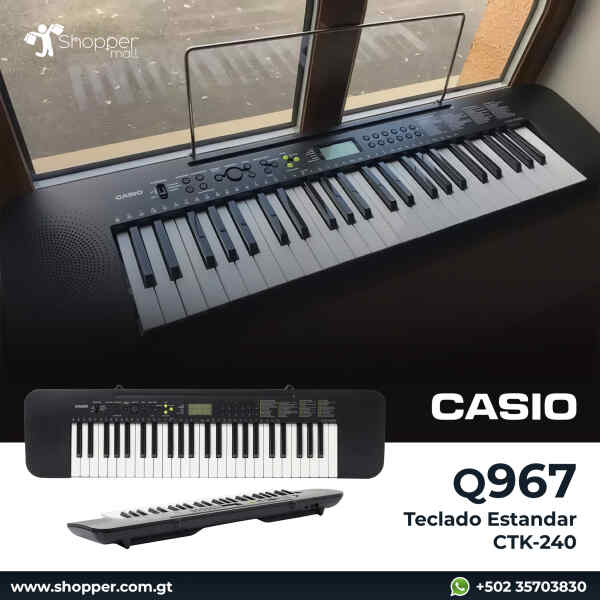 Teclado portatil 49 teclas l CASIO