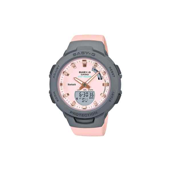 Reloj baby gris con rosado l CASIO-0