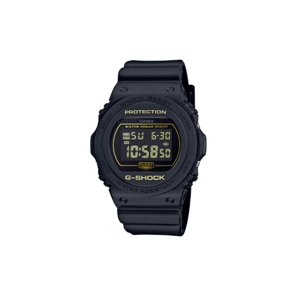 Reloj g-shock standard negro con dorado l CASIO-0