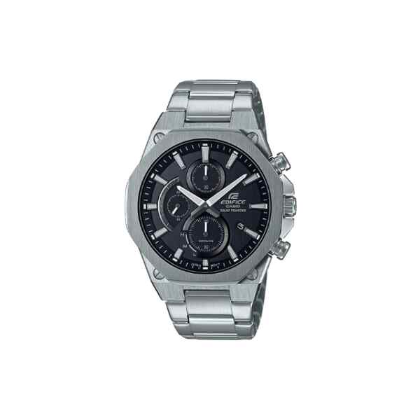 Reloj edifice solar gris l CASIO-0