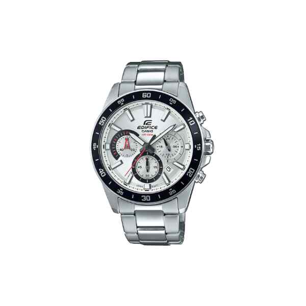 Reloj edifice gris acero inoxidable l CASIO-0