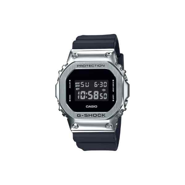 Reloj g-shock negro con plateado l CASIO-0