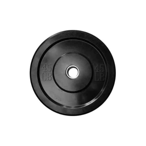 Disco bumper 45lbs negro l MND-0